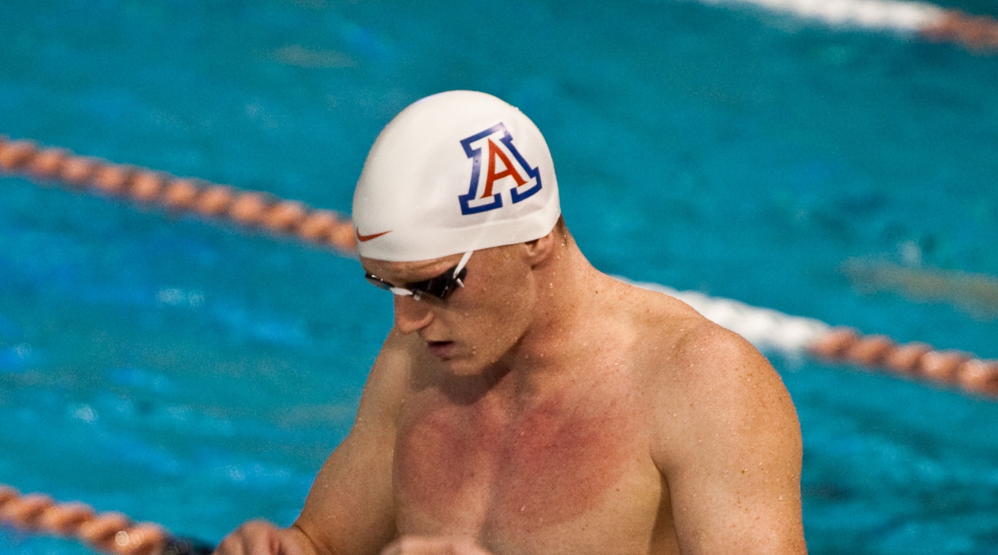 Competing at the 2011 Texas Hall of Fame Swimming Invitational
